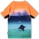 Футболка-рашгард для купання Molo Neptune Into The Sunset, колір блакитний, розмір 122/128 (8S26P204.5194) - зображення 3