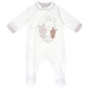 Велюровый комбинезон Chicco Cuddly Bunny, цвет белый, размер 68 (091.00297.030) - изображение 1