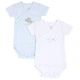 Боди (2 шт.) Chicco Hello, цвет голубой, размер 56 (261.02083.021) - изображение 1