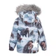 Термокуртка Molo Hopla Fur Mammoth, колір блакитний, розмір 86 (5W21M301.6354) - зображення 6