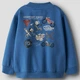 Толстовка Name it Orion Blue, цвет голубой, размер 122/128 (261.13252544.DELF) - изображение 2