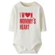 Боді Name it Mommy Love, колір бежевий, розмір 80 (261.13255378.CDAN) - зображення 1