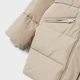 Куртка Name it Anita Beige, цвет бежевый, размер 128 (253.13242544.PCAS) - изображение 4