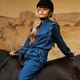 Рубашка джинсовая Molo Raphaella Mid Blue Wash, цвет синий, размер 110/116 (2W24C202.8074) - изображение 5