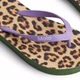 Пантолеты Molo Zeppo Allover Leo, цвет бежевый, размер 29/30 (7S25U202.9257) - изображение 2