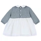 Сукня Chicco Bambi, колір білий з сірим, розмір 74 (090.02778.091) - зображення 2