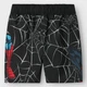Шорти пляжні Name it Spider-Man, колір чорний, розмір 110 (251.13239661.BLAC) - зображення 2