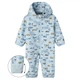 Комбінезон Name it Softshell Tage, колір блакитний, розмір 50/56 (241.13223394.CBLU) - зображення 1
