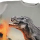 Реглан Molo Rube Dinosaur Fog, колір сірий, розмір 122 (1W25A404.9721) - зображення 3
