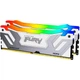 Модуль памяти Kingston Fury DDR5 48GB (2x24) 8400MHz Renegade RGB White XMP (KF584CU40RWAK2-48) - изображение 2