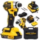 Гвинтоверт акумуляторний ударний TigerKraft GR300 PRO (21V, 3Ah, 200 Нм) Безщітковий гвинтоверт з двома АКБ в кейсі - зображення 1