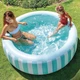 Детский круглый надувной бассейн Intex Coastal Luxe Pool 168×53 см, 462 л, бассейн для детей от 3 лет для двора и дачи - изображение 5