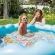 Круглый надувной бассейн для детей Intex Волны 168×46 см 575 л голубой детский бассейн для дачи и двора - изображение 5