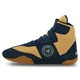 Борцовки замшевые Fistrage Fight Gear 7747 размер 36 Beige-Deep Blue - изображение 2