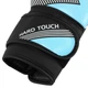 Перчатки боксерские детские на липучке Hard Touch Boxing 7709 размер 4 унции Black-Light Blue - изображение 5