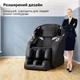 Масажне крісло ACTION A31 Premium Black з масажем для ніг - зображення 3