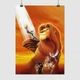 Постер Король Лев, Lion King, A3 42×30 см (id3032) - изображение 1