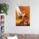 Постер Король Лев, Lion King, A3 42×30 см (id3032) - изображение 7