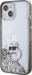 Панель Karl Lagerfeld Liquid Glitter Choupette для Apple iPhone 15 Transparent (3666339164195) - зображення 2
