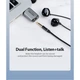 Звукова карта USB AUX jack, TRRS Metal (OMTP-CTIA) Vention сіра - изображение 9