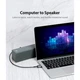 Звукова карта USB AUX jack, TRRS Metal (OMTP-CTIA) Vention сіра - изображение 12