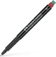 Маркер перманентный Faber-Castell OHP Multimark, 0,6мм. F, Multimark, Красный, (151321) - изображение 1