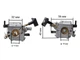 Карбюратор для STH SR320 SR340 SR400 SR420 BR320 BR340 BR380 BR400 BR420 42031200601 42031200603 для опрыскивателя воздуходувки (KRB207) - изображение 7