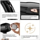 Фен з функцією іонізації BaByliss Cordkeeper 2000 Вт D373E чорний - зображення 2