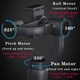 Стабілізатор для телефону S5B 3-осьовий Gimbal для смартфона з автостеженням обличчя, Bluetooth, додатком та Power Bank 3600mAh - зображення 3