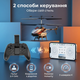 Вертолет на радиоуправлении с камерой 720p для новичков съемки соцсетей дрон 2.4 ггц wi fi fpv 50м дальность - изображение 6