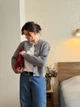 Кардиган Uniqlo розмір L сірий (03) (479676) - изображение 4