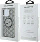 Панель Karl Lagerfeld IML Monogram Karl & Choupette Head MagSafe для Apple iPhone 15 Pro Black (3666339284909) - зображення 8