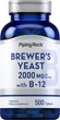 Пищевые дрожжи Piping Rock Brewer's Yeast 500 таблеток - изображение 1