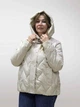 Стильная весенне- осенняя женская куртка с капюшоном Vivilona (Max Mara) 27128 Светло бежевый, M - изображение 5