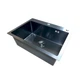 Мийка Mixxus MH5843 Micro Decor Black (3.0/0.8) з нержавіючої сталі (колір чорний) (MI8219) ( 18280 ) - изображение 2