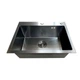 Мийка Mixxus MH5843 Micro Decor Black з нержавіючої сталі ( 16830 ) - изображение 4