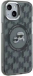 Панель Karl Lagerfeld IML Monogram Karl & Choupette Head MagSafe для Apple iPhone 15 Black (3666339284886) - зображення 4