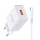 Сетевое зарядное устройство Jokade JB022 (USB/5A) + кабель Type-C- белый - изображение 1