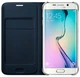 Чохол-книжка Flip Wallet для Samsung Galaxy S6 Edge (G925) (EF-WG925PBEGRU) Black - зображення 2