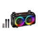 Bluetooth колонка-караоке Kakusiga KK-6203 Colorful Light- черный - изображение 1