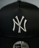 Кепка New Era Curved Brim 9FORTY E Frame Metallic One size Black (60771870) - изображение 2