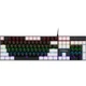 Клавиатура Vinga KBGM-095 LED Orange Switch USB White/Black (KBGM-095Y White/Black) - изображение 1