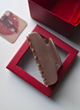 Краб для волос темно-бежевый Barrette La France Retro Acrylic Hair Clip 8.2 см - изображение 5