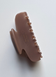 Краб для волос темно-бежевый Barrette La France Retro Acrylic Hair Clip 8.2 см - изображение 6
