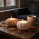 Подсвечник в виде тыквы -Mini Pumpkin Light осенний декор для дома и подарков - изображение 2