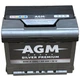 Автомобільний акумулятор AGM Silver Premium 65Ah-12V, (+ праворуч), EN640A (Завод WESTA) - зображення 2