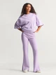 Футболка хлопковая женская Adidas ALL SZN Soft Lux Loose Sportswear JW5069 S Фиолетовая (4068808547338) - изображение 8