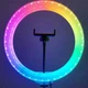 Лампа RGB Crystal 3D 33 см 120 светодиодов с USB питанием прозрачная для фото и видео съемки - изображение 7