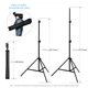 Набор Puluz PKT5205 3 фона 2 стойки 1 штанга черный для студийной съемки - изображение 4