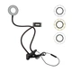 Лампа Fill Light 2 in 1 9см на прищепке USB черный металл для смартфонов и камер - изображение 3